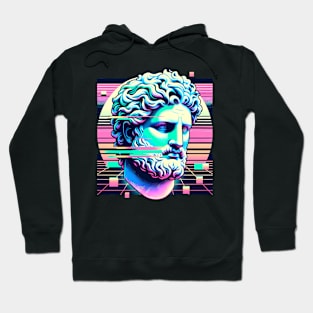 Vaporwave Greek God Hoodie